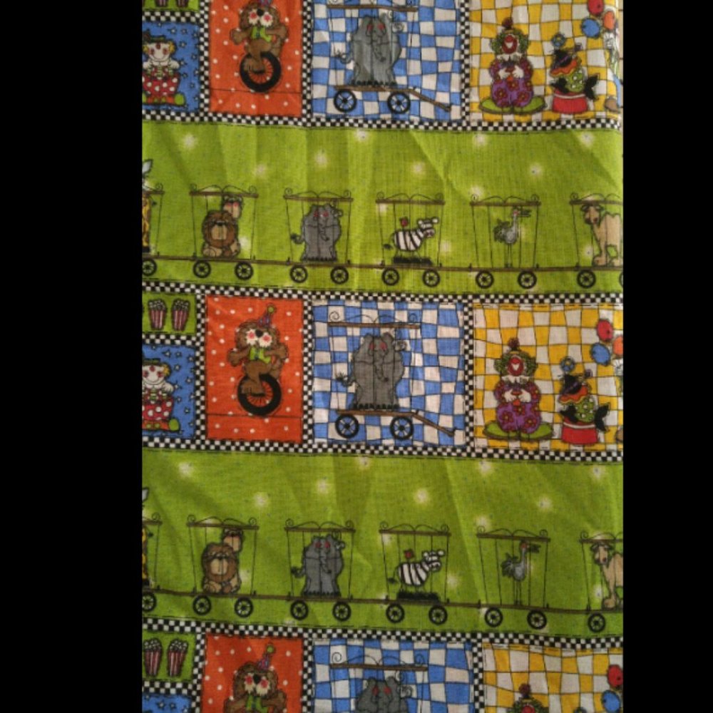 Zoo cotton fabric